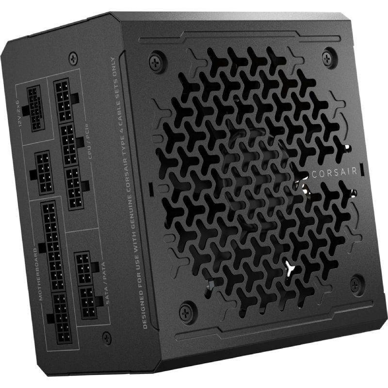 Fonte de Alimentação Corsair RM1000E / 1000W / Ventoinha de 12cm / 80 Plus Gold / Cybenetics Gold