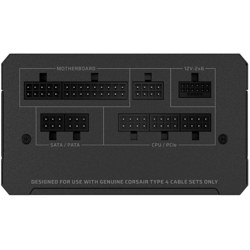 Fonte de Alimentação Corsair RM1000E / 1000W / Ventoinha de 12cm / 80 Plus Gold / Cybenetics Gold