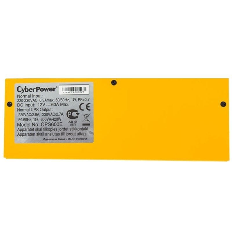 Cyberpower CPS600E / 600VA / 420W Inversor de Potência Schuko