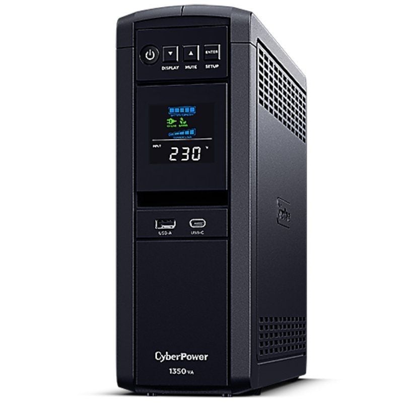 Cyberpower CP1350EPFCLCD UPS Interactiva de Linha / 1350va-810w / 6 Saídas / Formato Torre