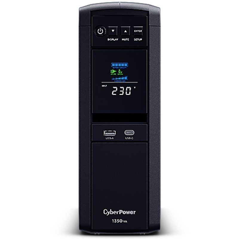 Cyberpower CP1350EPFCLCD UPS Interactiva de Linha / 1350va-810w / 6 Saídas / Formato Torre