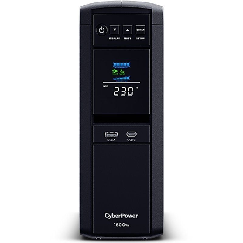 Cyberpower CP1600EPFCLCD UPS Interactiva de Linha / 1600va-1000w / 6 Saídas / Formato Torre