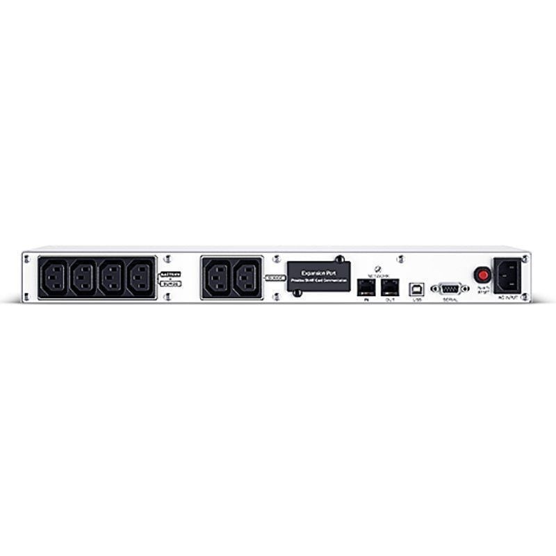 Cyberpower OR600ERM1U UPS Interactiva em Linha / 600va-360w / 6 Saídas / Formato para Montagem em B…