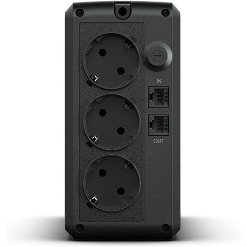 UPS Interactiva de Linha Cyberpower UT850EG / 850va-425w / 3 Saídas / Formato Torre