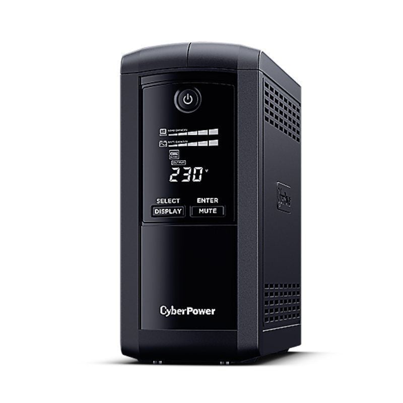 Cyberpower VP1000ELCD UPS Interactiva em Linha / 1000va-550w / 4 Saídas / Formato Torre