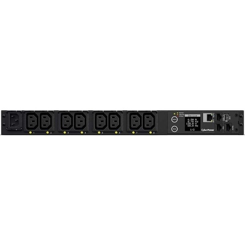 Unidade de Distribuição de Energia Cyberpower PDU41004 / 16A / 8x IEC C13 / 1U Formato RACK