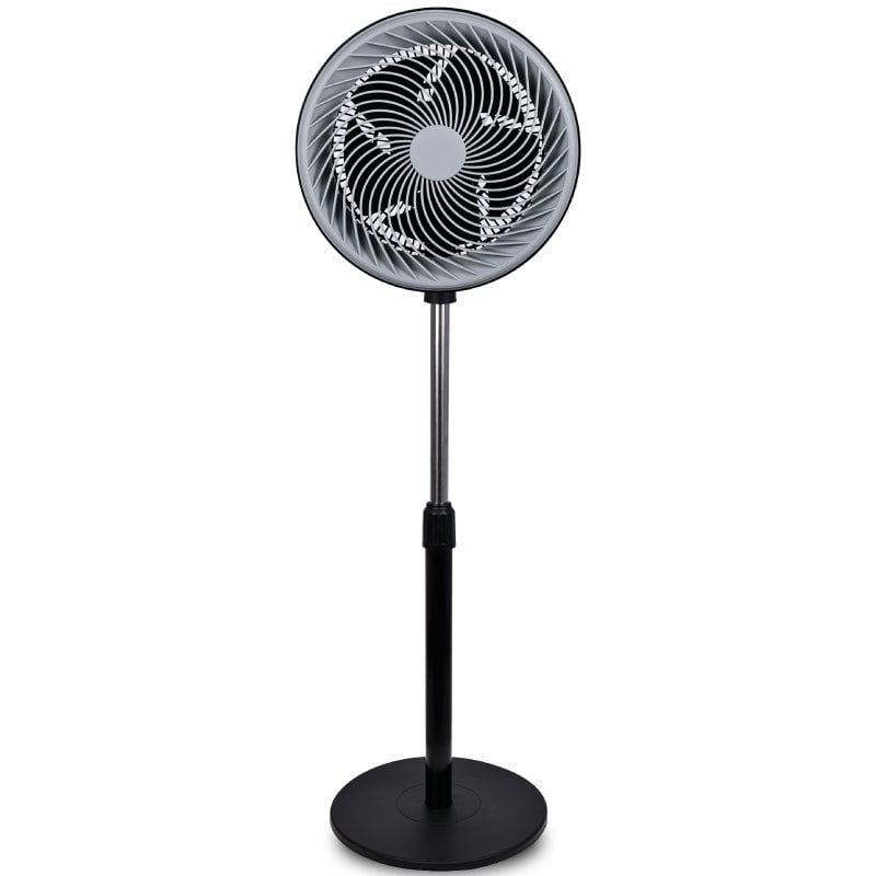 Daewoo DW9004 Ventilador de Chão / 90W / 5 Pás 30cm / 3 Velocidades