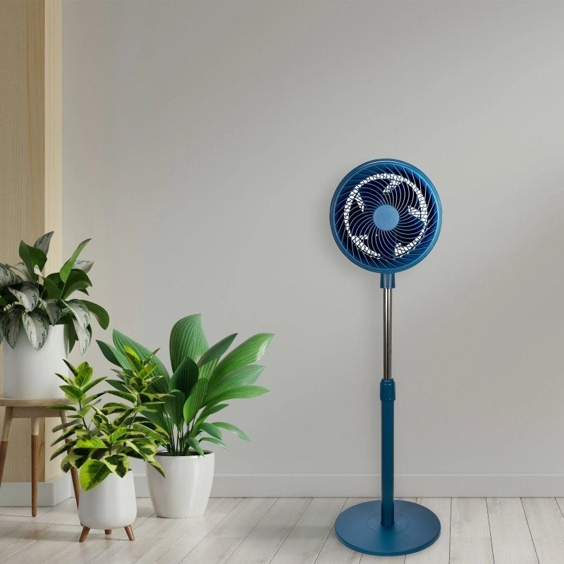 Ventilador de Chão Daewoo DW9005 / 80W / 5 Pás 25cm / 3 Velocidades