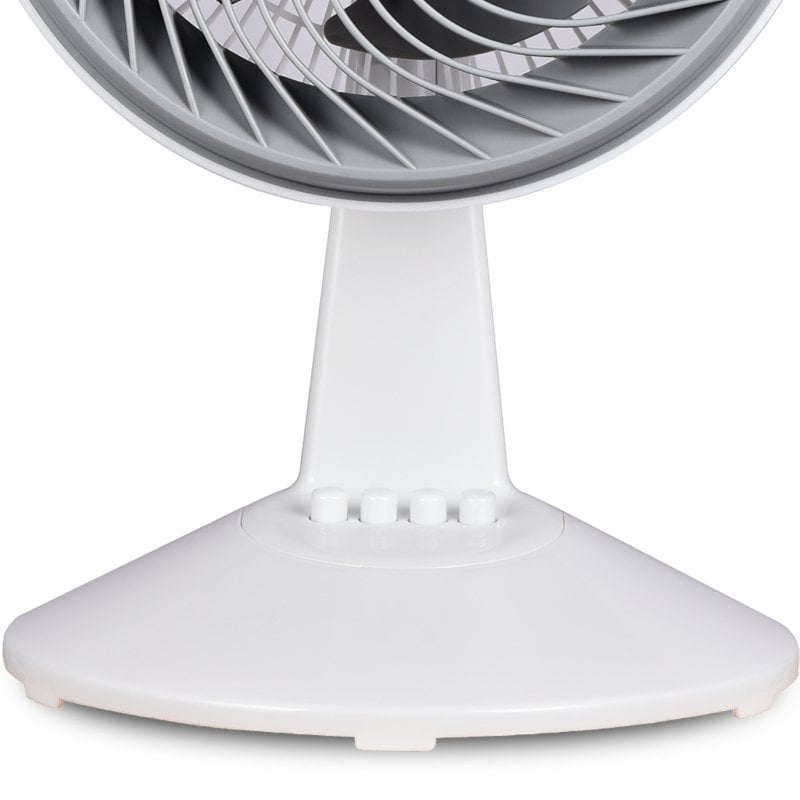 Daewoo DW9009 Ventilador de Secretária / 80W / 5 Pás 25cm / 3 Velocidades