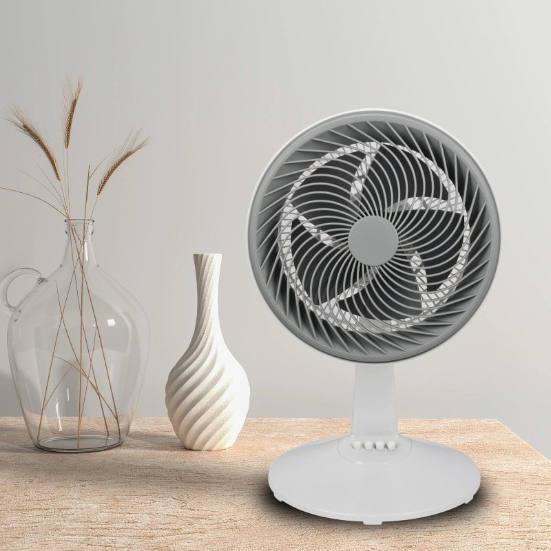 Daewoo DW9010 Ventilador de Secretária / 90W / 5 Pás 30cm / 3 Velocidades