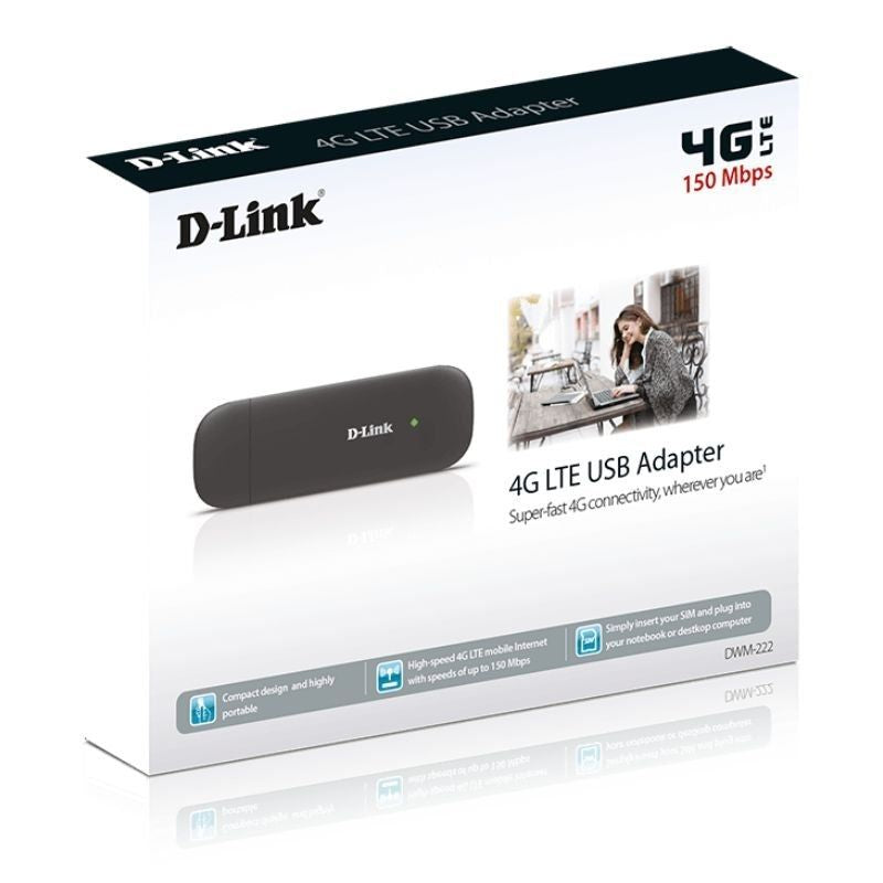 Adaptador USB - 4G D-link Dwm-222 / R / 150mbps