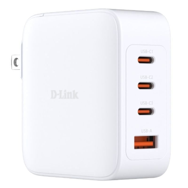 Carregador de Parede D-link Dcp-101 Gan / 3xusb Type-c / 1xusb / 100W