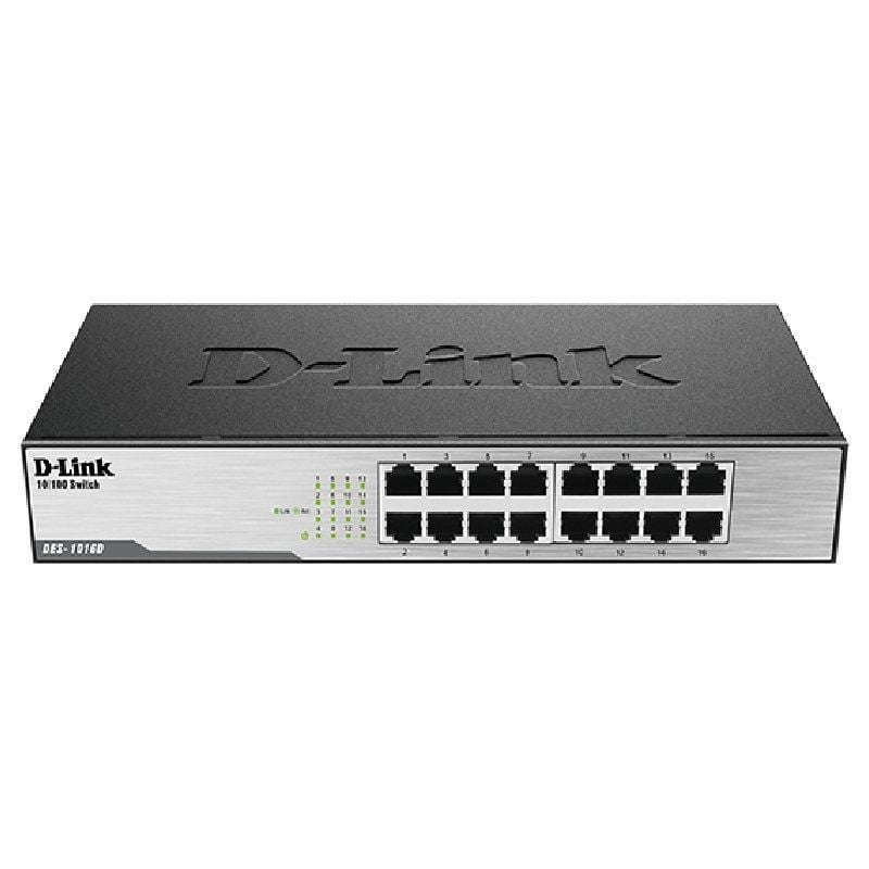 Switch D-link Des-1016d 16 Portas / Rj-45 10 / 100
