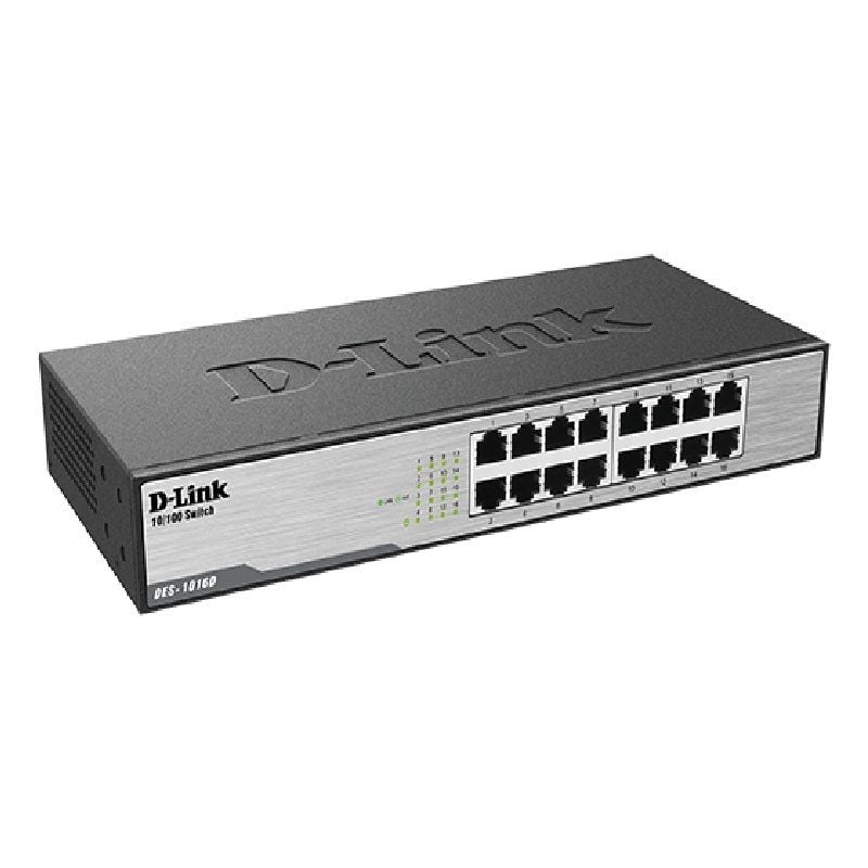 Switch D-link Des-1016d 16 Portas / Rj-45 10 / 100