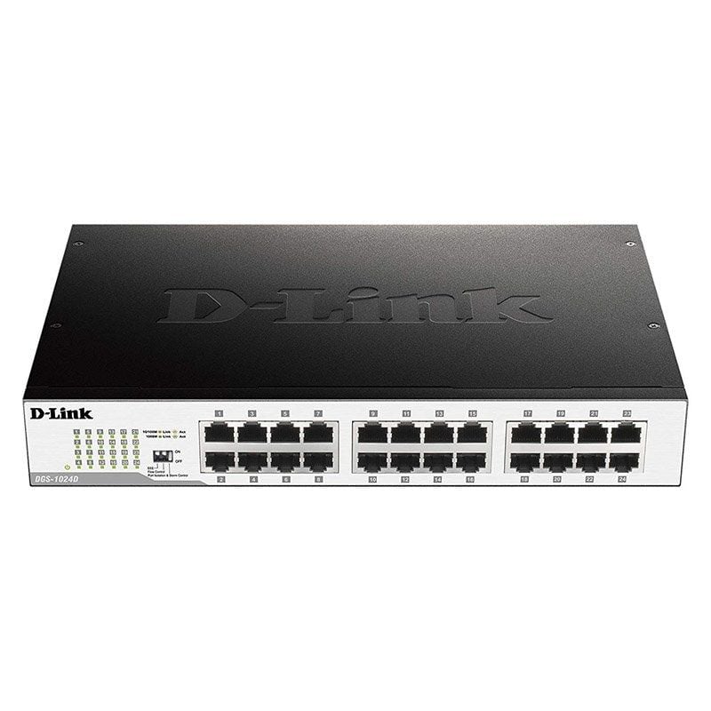 D-link Dgs-1024d 24 Portas / Rj-45 Gigabit 10 / 100 / 1000 Switch