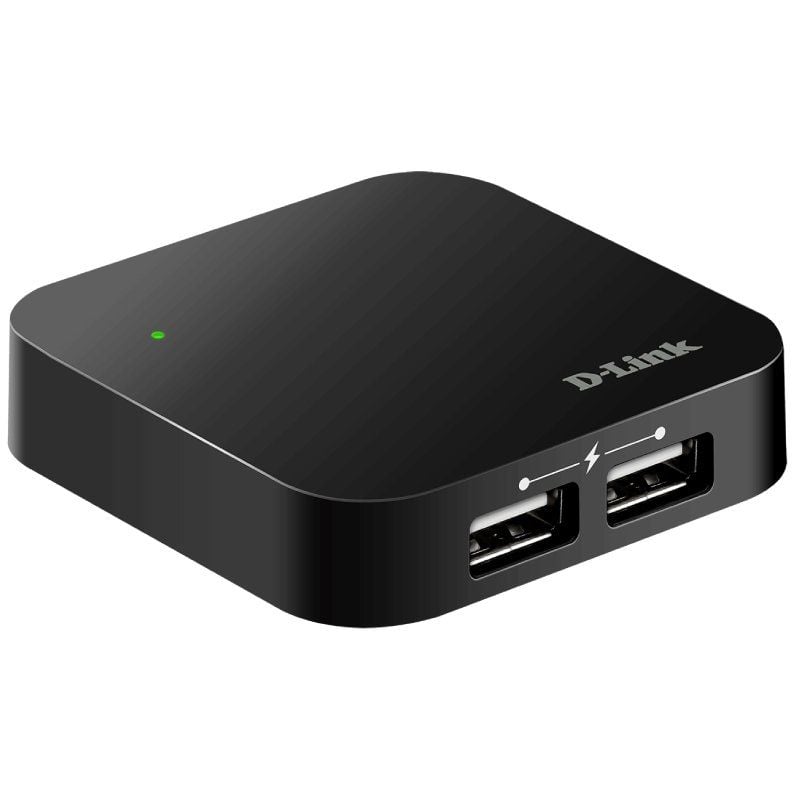 Hub USB 2.0 com Fonte de Alimentação Externa D-link Dub-h4 / 4xusb