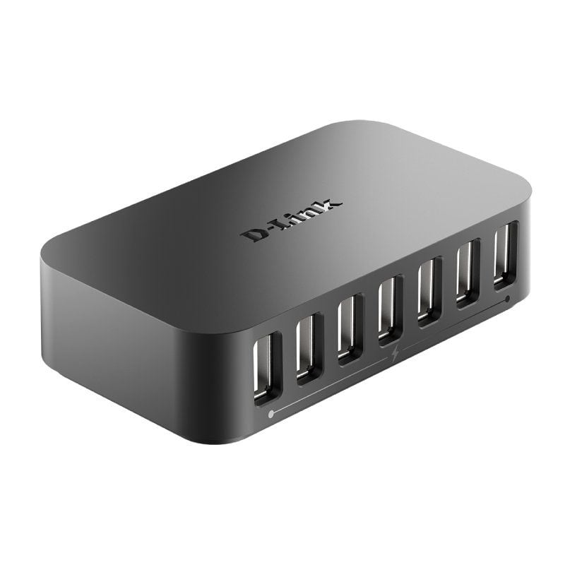 Hub USB 2.0 com Fonte de Alimentação Externa D-link Dub-h7 / 7xusb