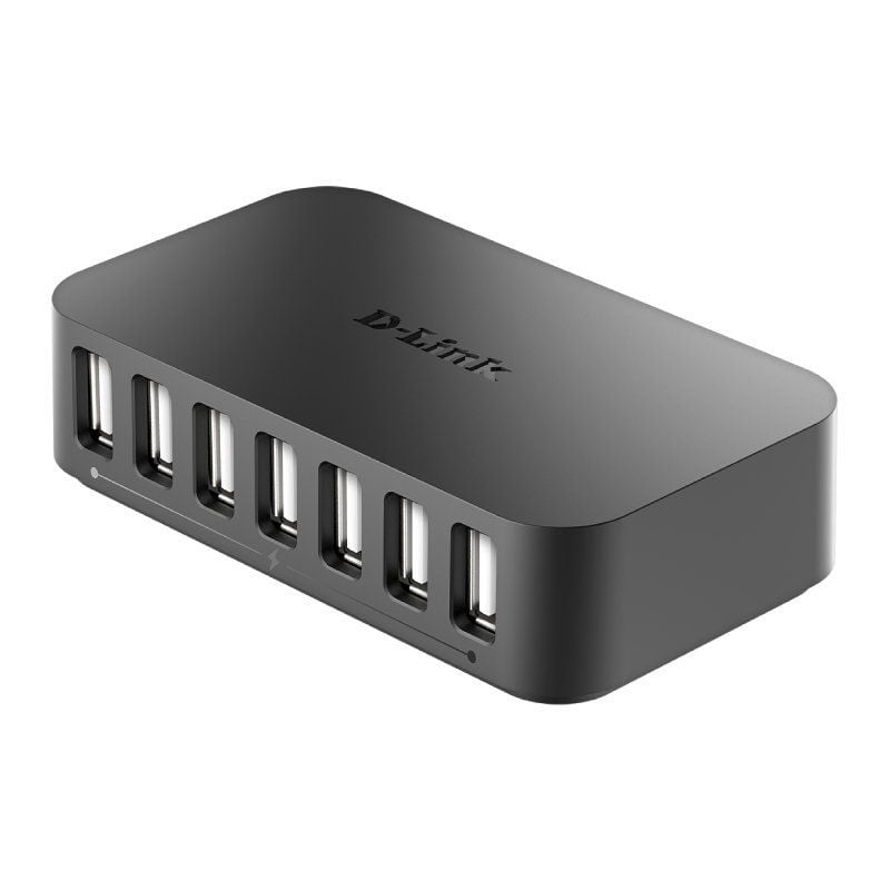 Hub USB 2.0 com Fonte de Alimentação Externa D-link Dub-h7 / 7xusb