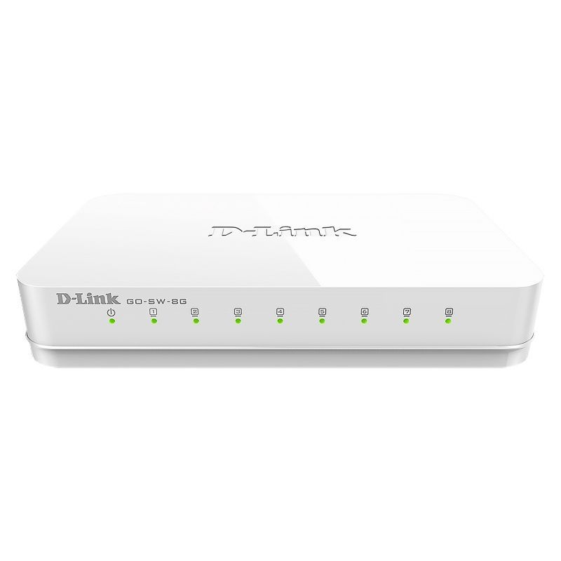 D-link Go-sw-8g Switch 8 Portas / Rj-45 10 / 100 / 1000