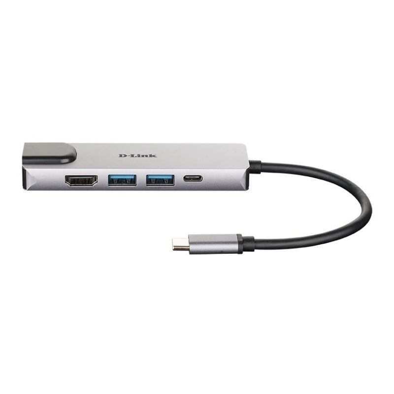 D-link Dub-m520 Estação de Ancoragem USB Tipo C / 2xusb / 1xusb Tipo C / 1xhdmi / 1xrj45 / 1xthunde…