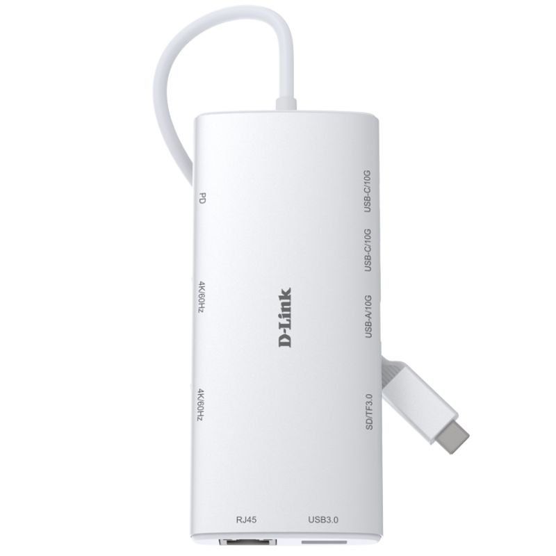 D-link Dup-a01 Estação de Ancoragem USB Tipo C / 1xusb / 2xusb Tipo C / 2xhdmi 4K / 1xrj45 / 1xleit…