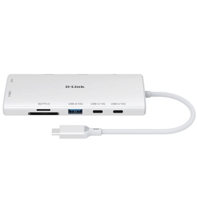 D-link Dup-a01 Estação de Ancoragem USB Tipo C / 1xusb / 2xusb Tipo C / 2xhdmi 4K / 1xrj45 / 1xleit…