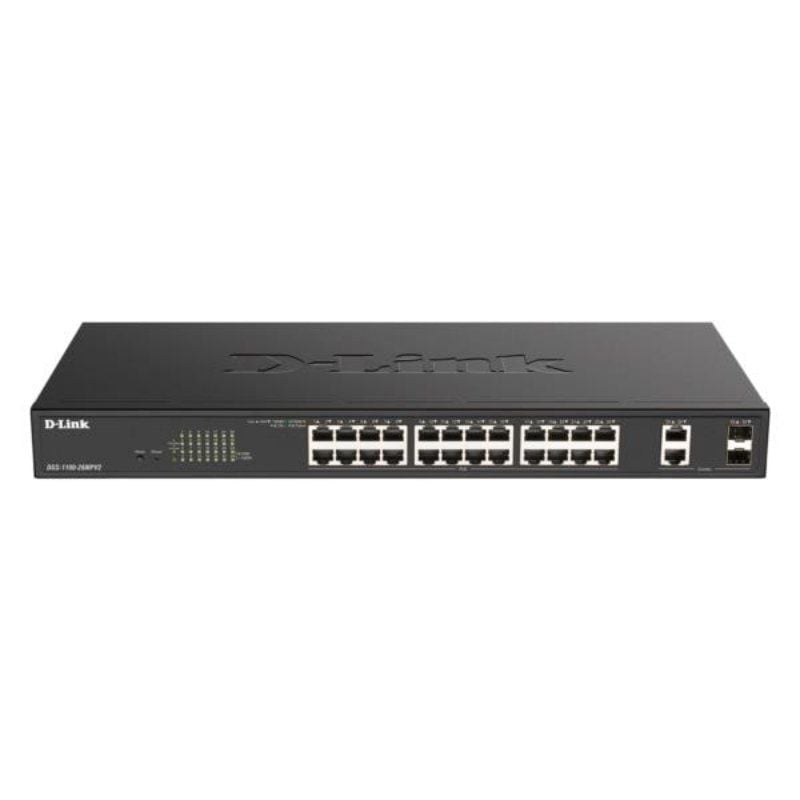 D-link Dgs-1100-26mpv2 26 Portas / Rj-45 10 / 100 / 1000 / SFP / Poe Switch Gerido