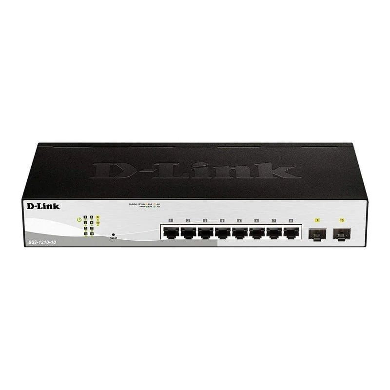 Switch D-link Dgs-1210-10 10 Portas / Rj-45 Gigabit 10 / 100 / 1000 SFP