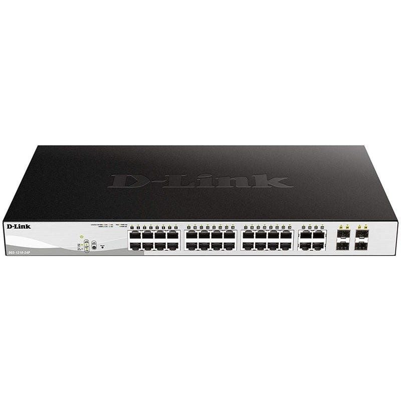 D-link Dgs-1210-24p 24 Portas / Rj-45 10 / 100 / 1000 / Poe / SFP Switch Gerido