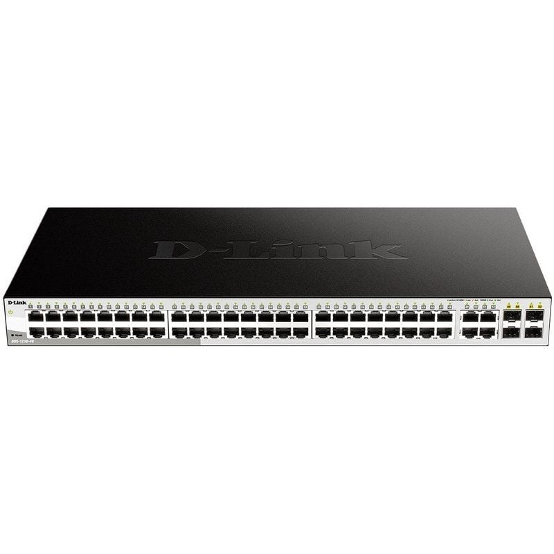 D-link Dgs-1210-48 48 Portas / Rj-45 10 / 100 / 1000 / SFP Switch Gerido