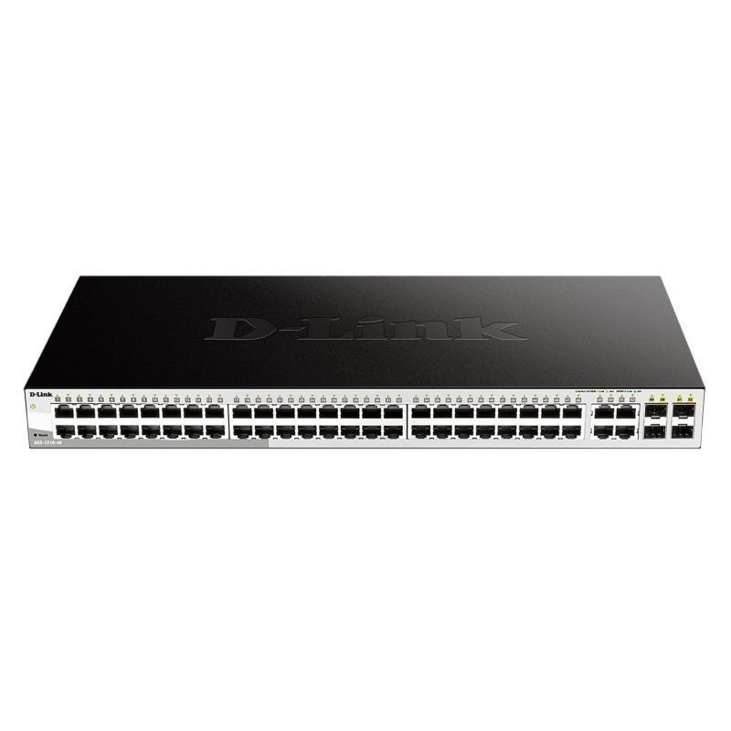 D-link Dgs-1210-48 48 Portas / Rj-45 10 / 100 / 1000 / SFP Switch Gerido
