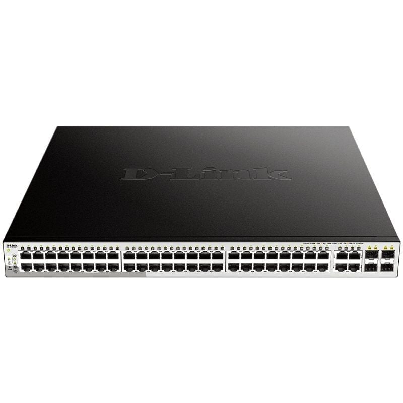 D-link Dgs-1210-52mp 52 Portas / Rj-45 10 / 100 / 1000 Poe / SFP Switch Gerido
