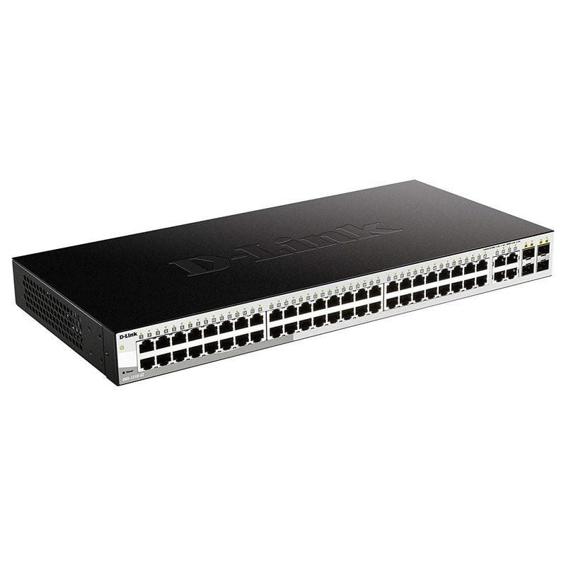 D-link Dgs-1210-52mp 52 Portas / Rj-45 10 / 100 / 1000 Poe / SFP Switch Gerido