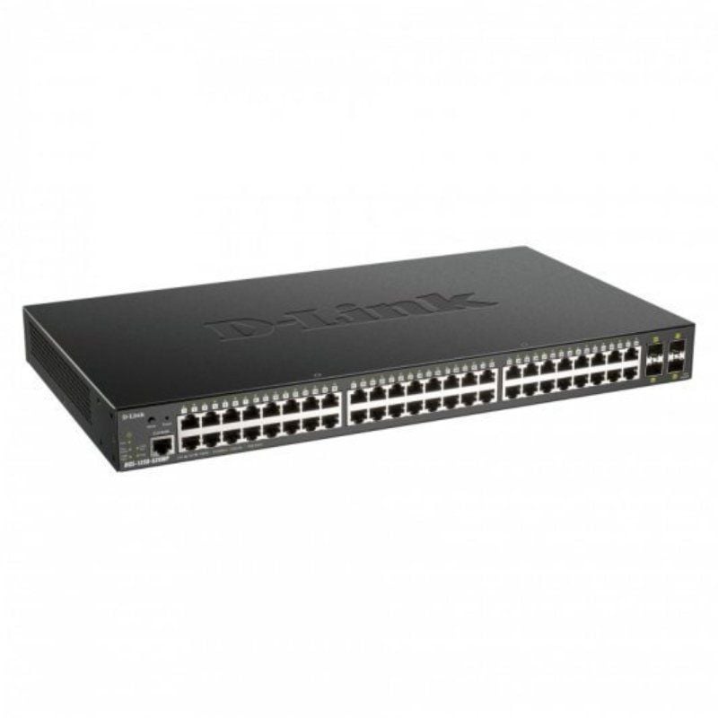 D-link Smart Dgs-1250-52xmp 52 Portas / Rj-45 10 / 100 / 1000 Poe / SFP Switch Gerido