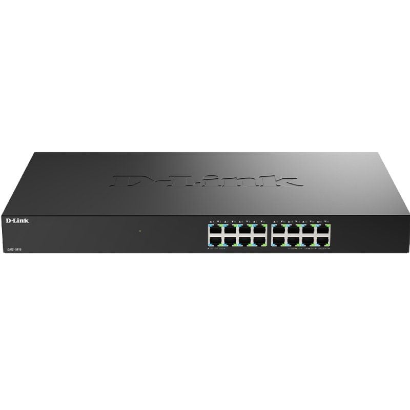 Switch D-link Dms-1016 / e 16 Portas / Rj-45 Gigabit 10 / 100 / 1000