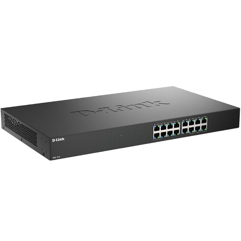 Switch D-link Dms-1016 / e 16 Portas / Rj-45 Gigabit 10 / 100 / 1000