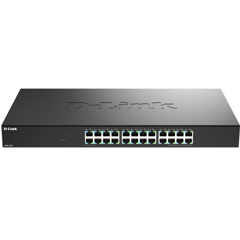 D-link Dms-1016 / e 24 Portas / Rj-45 Gigabit 10 / 100 / 1000 Switch