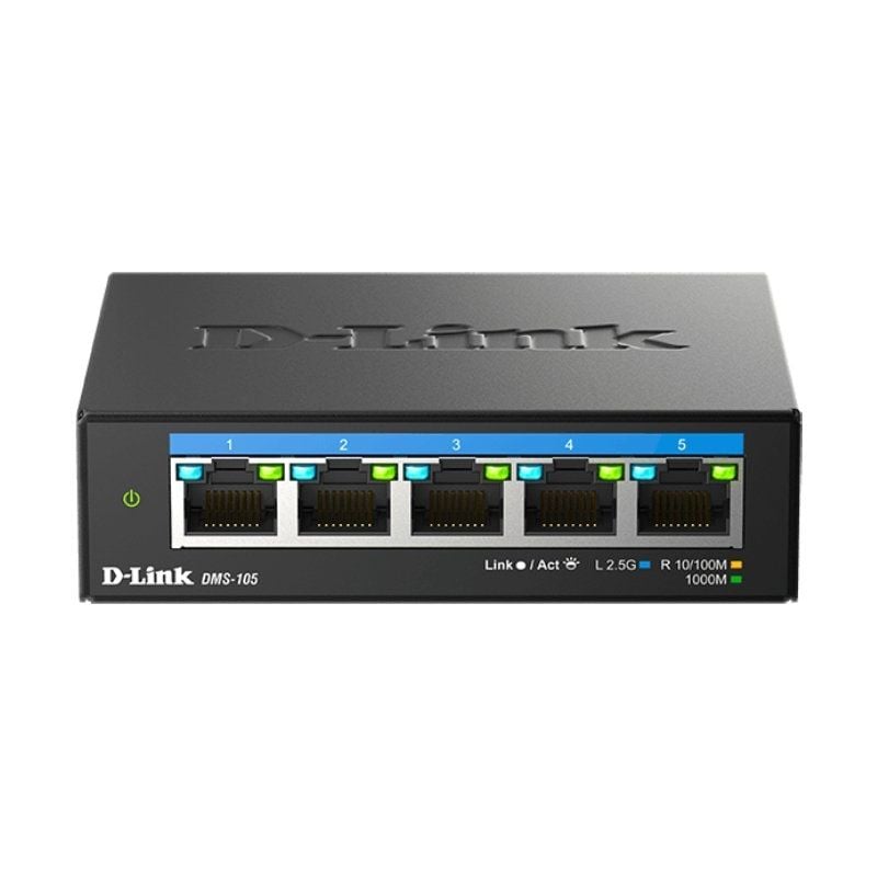Switch D-link Dms-105 5 Portas / Rj-45 10 / 100 / 1000