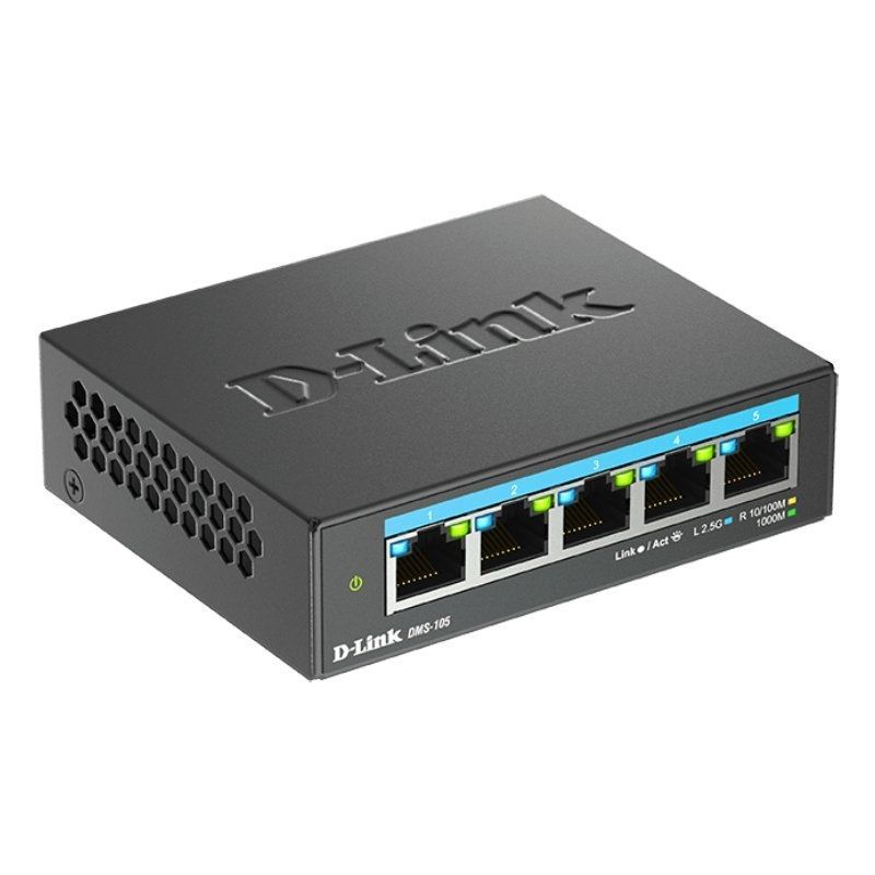 Switch D-link Dms-105 5 Portas / Rj-45 10 / 100 / 1000