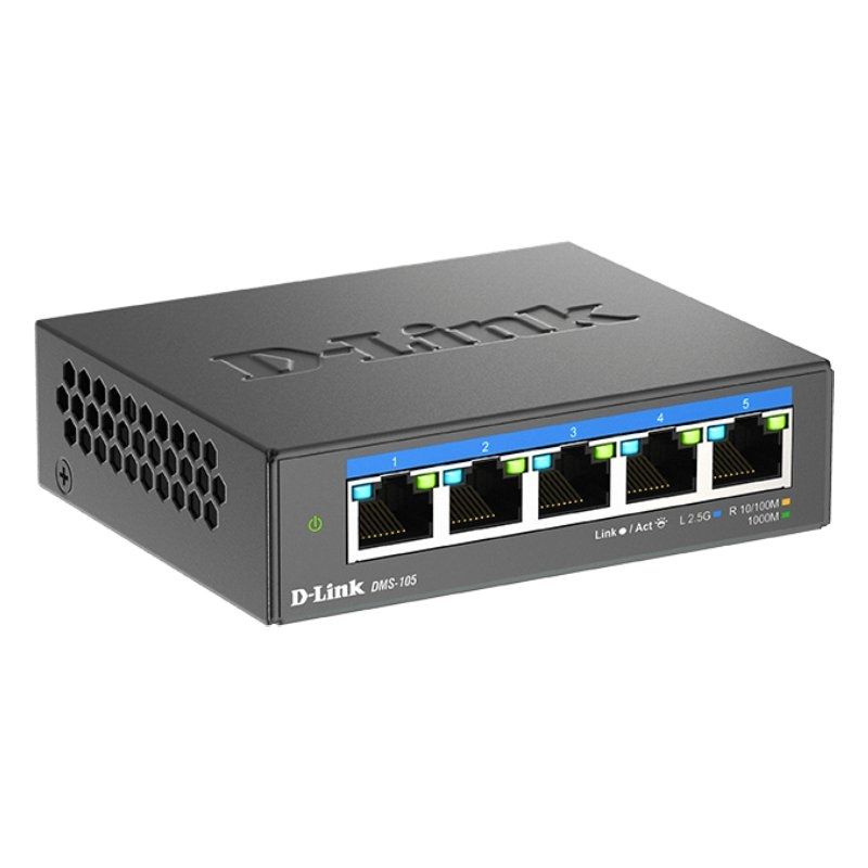 Switch D-link Dms-105 5 Portas / Rj-45 10 / 100 / 1000
