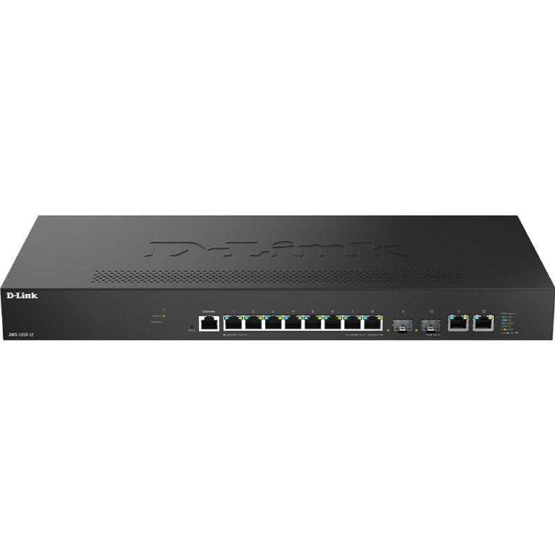 Switch D-link Dms-1250-12 / e 12 Portas / Rj-45 Gigabit 10 / 100 / 1000 / SFP