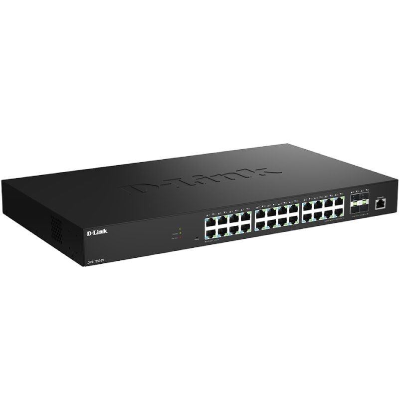Switch D-link Dms-1250-28 / e 28 Portas / Rj-45 Gigabit 10 / 100 / 1000 / SFP