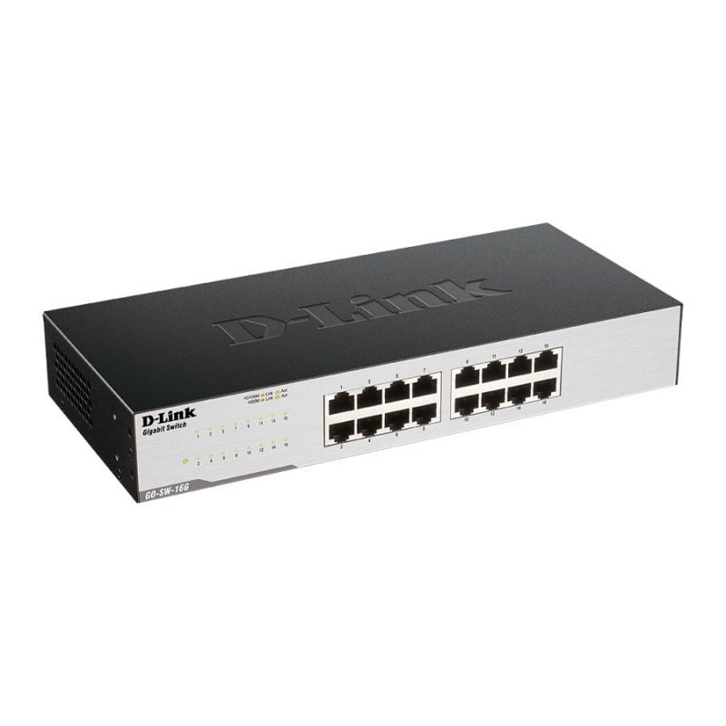 D-link Go-sw-16g Switch 16 Portas / Rj-45 10 / 100 / 1000