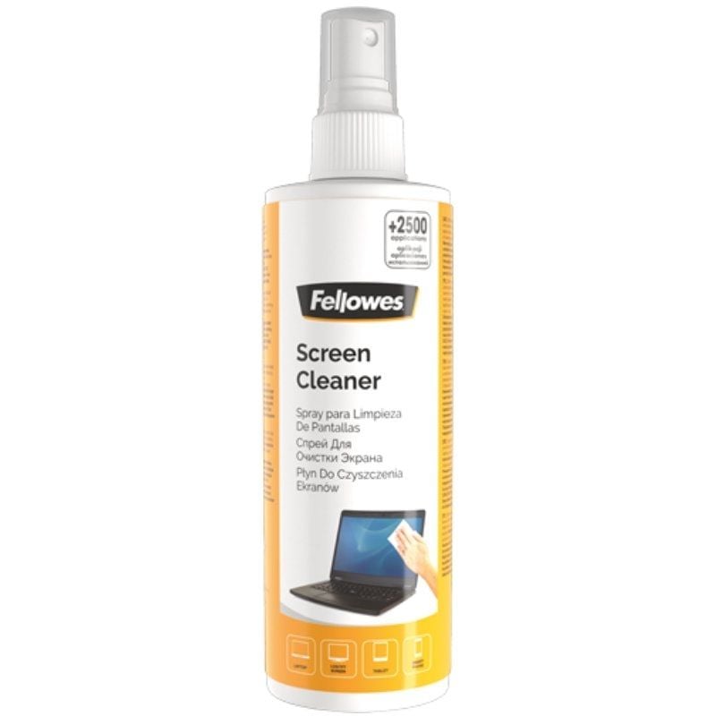 Spray de Limpeza de Ecrãs Fellowes 99718 / 250ml Capacidade