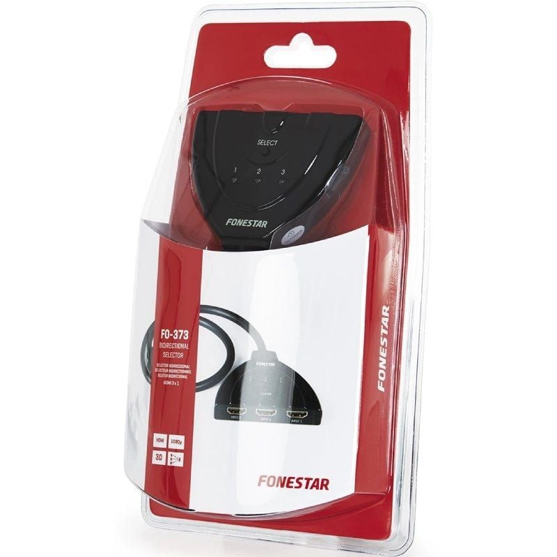 Fonestar Fo-373 Repartidor HDMI 3 em 1 / 3xhdmi