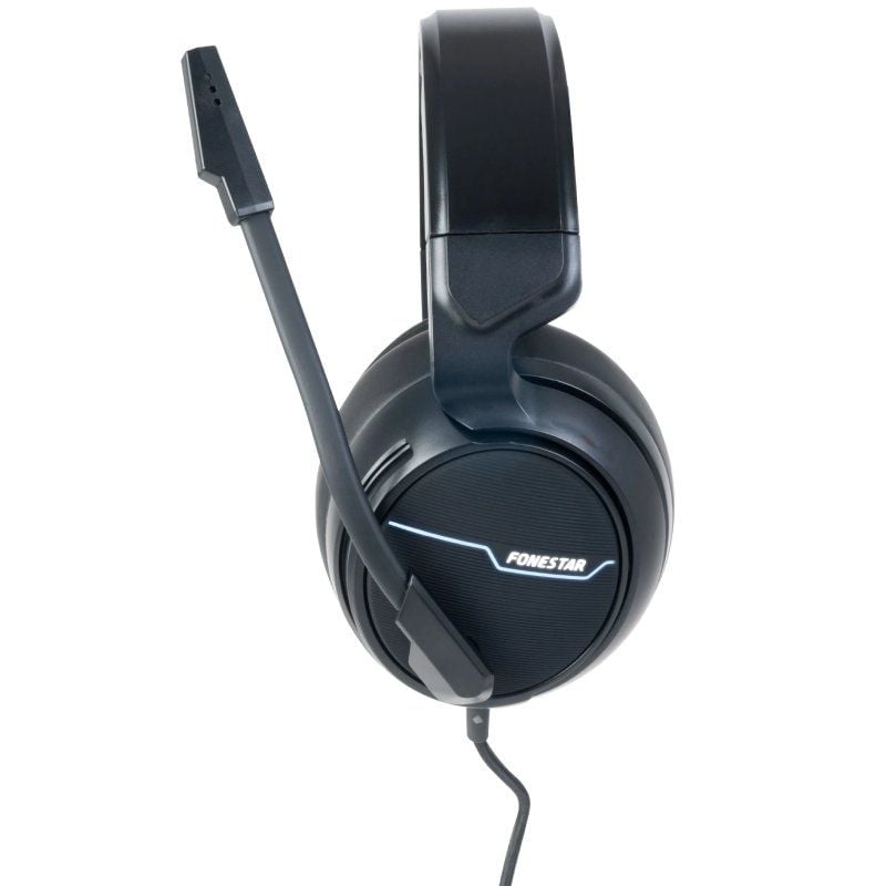 Fonestar Win-u Auscultadores para Jogos com Microfone / USB / Preto