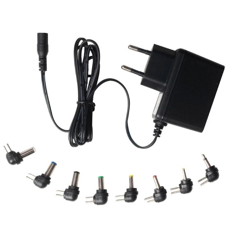 Carregador AC / DC Fonestar Ad-520f / 10W / 8 Conectores / Tensão 5V