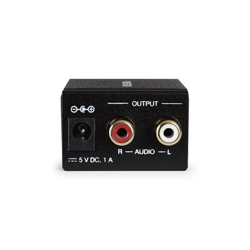 Conversor de Áudio Fonestar Fo-37da / Entrada Toslink e RCA / Saída RCA 2x