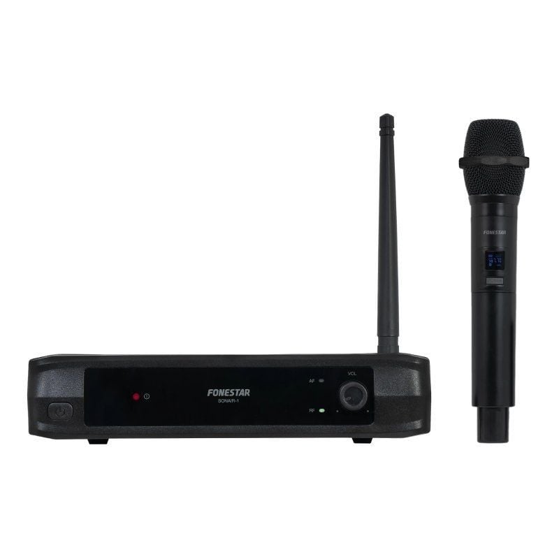 Fonestar Sonair-1m Microfone de Mão UHF sem Fios / Inclui Recetor