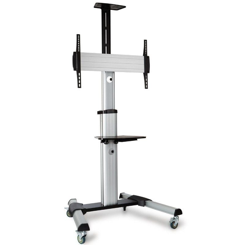 Fonestar Sts-4064p Suporte de Chão Inclinável / Giratório com Rodízios para Televisores de 37-70" /…